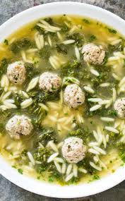 Pittsburgh Wedding Soup We Poached The Meatballs Right In The Broth In 2020 Wedding Soup Soup Soup Recipes