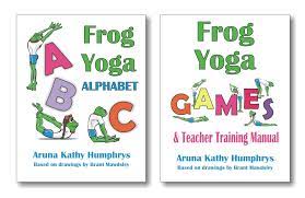 Detailed instructions for each yoga pose provided. Frog Yoga Alphabet Kids Yoga Teacher Training Printable