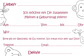 Word Einladungskarten Zum Geburtstag Fur Kinder Office Lernen Com
