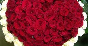 بوكيه ورد على شكل قلب very beautiful images beautiful images beautiful