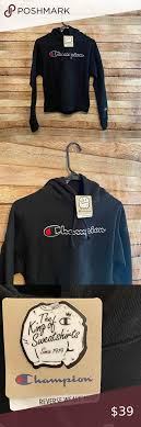 Nwt Champion Reverse Weave Hoodie Small In 2020 Champion Reverse Weave Sweatshirts Sweatshirt Tops
