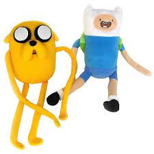 Adventure Time Jake And Finn Plush Set Entertainment Earth Adventure Time Finn Adventure Time Plush Adventure Time