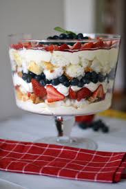 Check Out This Delicious Festive Trifle So Easy To Make Just Don T Pull A Rachel There Is No Meat I 4th Of July Desserts Fourth Of July Food Blue Desserts