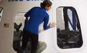 45 minutes ago · amazon and blue origin founder jeff bezos blasts off into space with three crew members tuesday on the new shepard spacecraft, which will spend about 10 minutes in space before the capsule comes. Take A Peek Inside Blue Origin S New Shepard Crew Capsule