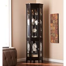 Shop ethan allen's collection of china cabinets, dining room cabinets and hutches. Copper Grove Bijoux Black Corner Curio Display Cabinet On Sale Overstock 21490198