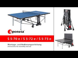 All weather table tennis tables on the other hand are mostly made from concrete for its. Sponeta Table Tennis Table For Outdoor Kickerkult Onlineshop