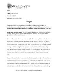 CWV 101 T2Origins Online