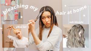 Then i added 3.75 ml of olaplex #1 (you'll find detailed instructions on dosage in the olaplex box), and mixed it all together. Bleaching My Hair At Home Black To Dark Ash Blonde Light Brown Ion Color Brilliance Youtube
