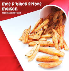 Natachacuisine Le Blog Cuisine A Devorer Des Yeux Frites Maison Paprika Et Basilic Piment Doux Frites Cuisine Culinaire Frites Maison