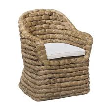 This Comfortable And Stylish Chair Features Intricately Woven Natural Seagrass We Love The Beehive Pa Seagrass Dining Chairs Banana Leaf Chair Seagrass Chairs
