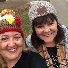 Adult Size Silly Turkey Pom-pom Thanksgiving Beanie Hat