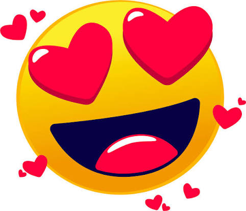 Heart eyes emoji - Free vector clipart images on creazilla.com