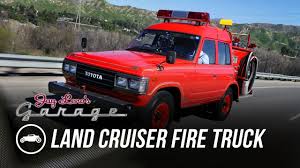 Tcv｜japan used car/japanese used car. Jay Leno Drives A Japanese Toyota Land Cruiser Fire Truck Motorious
