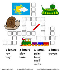 Guess the word that all four photos have in common in order to beat the level. Phonics Kriss Kross Teaching London Computing A Resource Hub From Cas London Cs4fn
