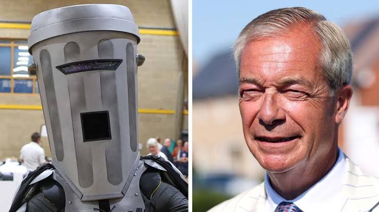 U.K. Clacton byelection: Nigel Farage beats Count Binface