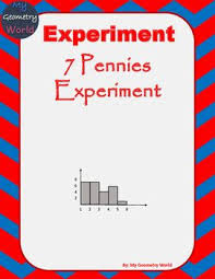 Students Will Toss Seven Pennies In The Air And Record The Number Of Heads That Are Showing They Will Create Frequency Tables Rela Penny Seventh Experiments