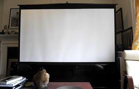 $749.00 edge free® cinegrey 3d ambient light rejecting fixed frame. How I Fit A 100 Inch Projector Setup In My Nyc Apartment Engadget