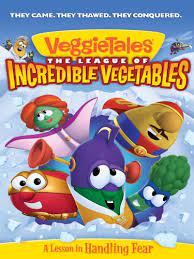 His real identity is larry the cucumber, but only his butler, alfred (later called archie) knows that. Veggietales The League Of Incredible Vegetables Video 2012 Imdb