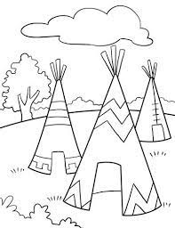 Search through 52634 colorings, dot to dots, tutorials and silhouettes. Wigwam Coloring Page Plus Tons More Thema Totempaal Wilde Westen