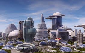 Our Future City S Futuristic City Future City City Design