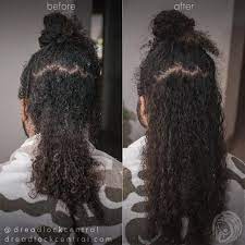 If you cannot remove your dreadlocks in a single block of time, consider working on just one section at a time, and either braiding the loose hair or disguising it in a ponytail. Removing Dreadlocks How To Comb Out And Remove Dreads At Home