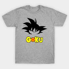 Goku's first appearance was on the last page of grand finale, the last chapter of the dr. Dragon Ball Z Goku Outline Dragon Ball T Shirt Teepublic