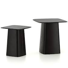 Vitra Small Brown Leather Side Table By Ronan Erwan Bouroullec At Lumens Com Leather Side Table Side Table Brass Cocktail Table