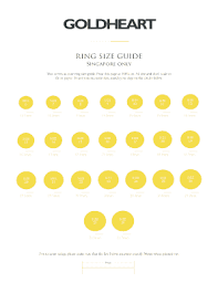 Fillable Online Ring Size Chart How To Measure Ring Size