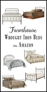 40 Inexpensive Farmhouse Style Wrought Iron Beds Wrought Iron Beds Iron Bed Farmhouse Bedding