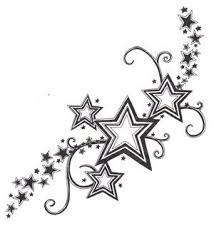 Use Hearts Instead Of Stars And Not Use The Tiny Stars At All Tatuaggi Immagini Tatuaggio Stella Cadente Idee Tatuaggio Ragazza