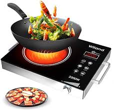 Esta placa de inducción de precio razonable hierve el agua rápidamente y cocina el arroz más rápido que la competencia. Amazon Com Cocina De Induccion Portatil De Induccion Quemador De Encimera 2200 W 120 V Cocina De Induccion Con Temporizador De Control De Temperatura Sensor Inteligente Tactil Electrico Placa De Cristal De Ceramica