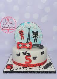 Miraculous Ladybug Gateau Chat Gateau Anniversaire Gateau Anniversaire Enfant