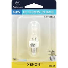 I didn't even know this type of light bulb existed until recently. Westinghouse Light Bulb Xenon 40 Watts Shop Priceless Foods