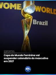 O calend&aacute;rio do futebol brasileiro vai mesmo parar durante a Copa do Mundo Feminina do pr&oacute;ximo ano. A CBF comunicou aos clubes que haver&aacute; &ldquo;parada obrigat&oacute;ria&rdquo; entre 24 de junho e 25