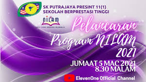Sk putrajaya presint 11 (2). Pelancaran Program Nilam 2021 Sk Putrajaya Presint 11 1 Youtube