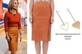 Cgq6oinihb2tgm Поиск журналов в нашем паблике. https www shopyourtv com good morning america january 2021 amy robachs orange croc skirt and heart drop earrings