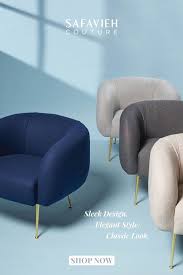 Why Add A Safavieh Couture Accent Chair To Your Room Decor Because You Deserve It The Benchmark Of Contemporary C In 2020 Accent Chairs Furniture Living Room Designs