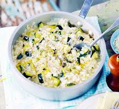 An Easy Vegetarian One Pot Risotto Simply Stir In Your Seasonal Veg Simmer And Enjoy Bbc Good Food Recipes Lemon Risotto Recipes Food