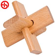 Ugears wooden puzzle 3d high quality unique mechanical diy kits … 3 Unlocking Ring Wooden Puzzle Iq Brain Teaser Puzzles Toy Adult Kids Gifts Puzzles Toys Hobbies
