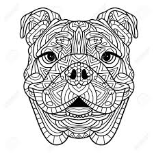 Discover all our printable coloring pages for adults, to print or download for free ! Monochrome Ink Drawing Coloring Book For Adults The Head Of Royalty Free Cliparts Vectors And Stock Illustration Image 78178318