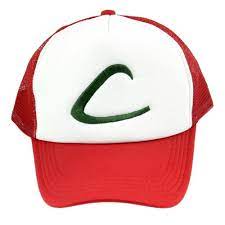 Pokemon Ash Hat Ash Ketchum Cosplay Cap Ash Hat Pokemon Ash Ketchum Pokemon Cosplay
