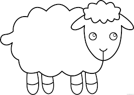 Maybe you would like to learn more about one of these? Sheep Outline Coloring Pages Black Sheep Bfree Printable Coloring4free Coloring4free Com