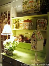 Acrylic colors i used here are: Painting Furniture A China Hutch Transformation Between Naps On The Porch