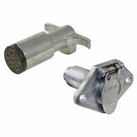 Diy multi plug easy and simple with diagram. Pollak 6 Pole Trailer Connectors Socket And Plug Kit Six Way Arw 3 Year Warranty Ebay