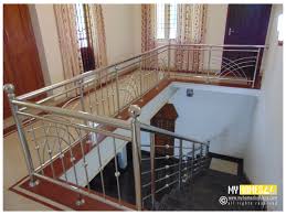 A suspended steel staircase has a wonderful and strong visual impact. Steel Staircase Designs For Homes
