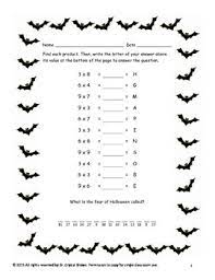 Freebie Halloween Math For 3rd Grade By Dr Crystal Brown Tpt