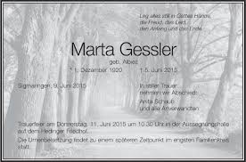 Looking for inspiration and creativity driven by a love of the simple. Traueranzeigen Von Marta Gessler Schwaebische De Trauerportal