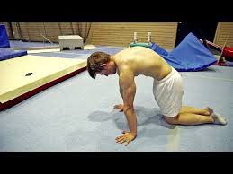 Extend knees and raise legs to head stand. Ualts Learn Gymnastics Bodyweight Skills