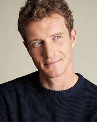 Cotton Rib Crew Neck Sweater