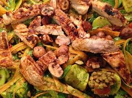 Hahnchen Tikka Mit Linsen Salat Und Koriander Rezept Rezepte Lebensmittel Essen Asiatische Rezepte